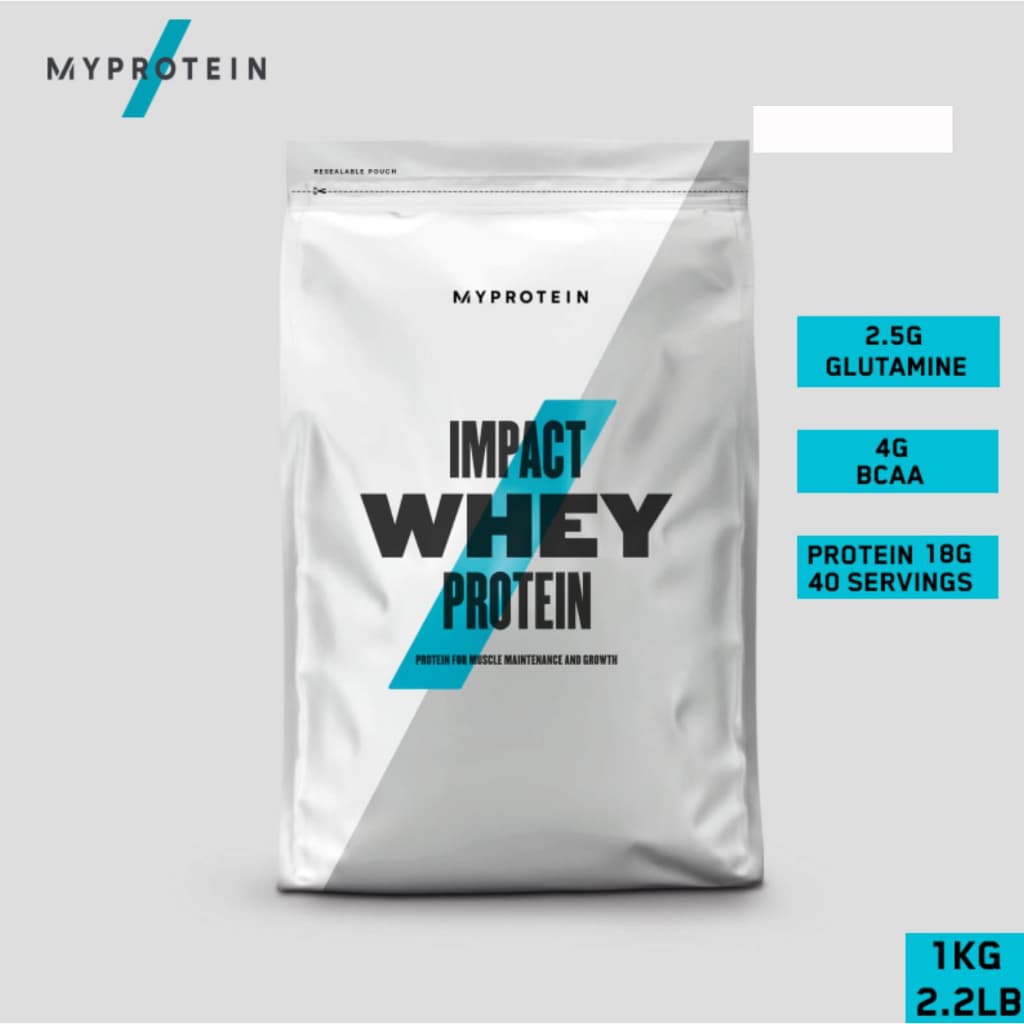 MyProtein Impact Whey Protein 1kg 40 Servings
